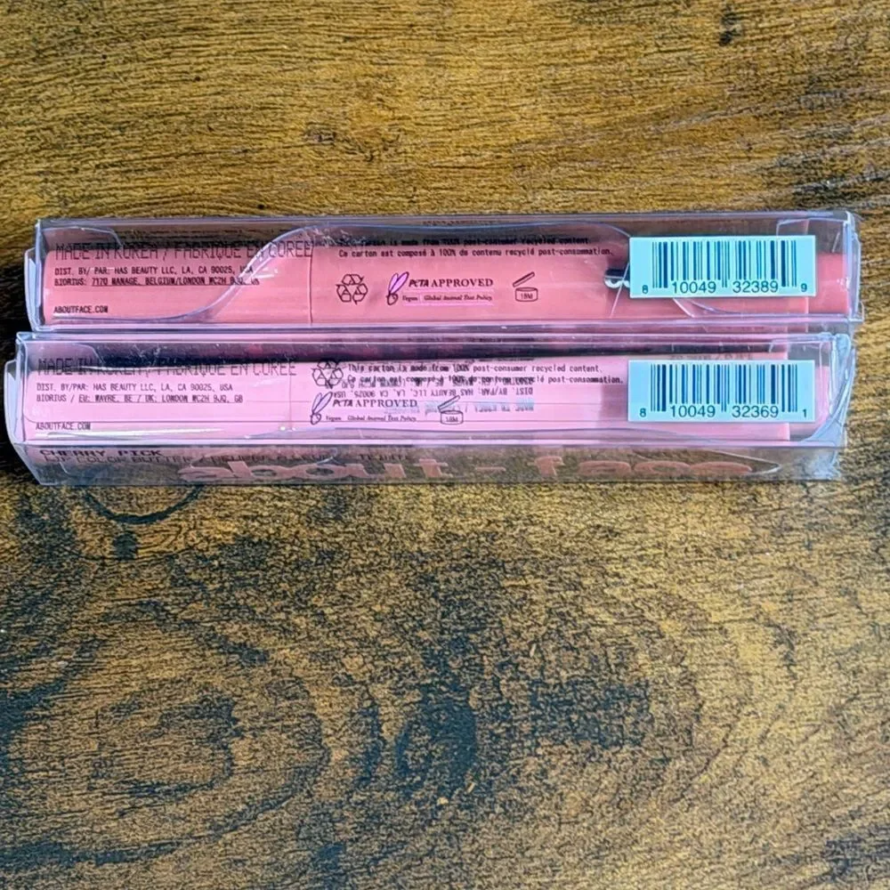 💖 About-Face Lip Color Butter Duo Guava Crush + Pink Piña, NEW and boxed